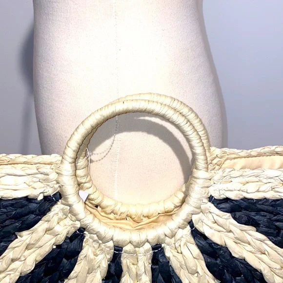 BP by Nordstrom woven straw handbag NWT - Picture 7 of 8